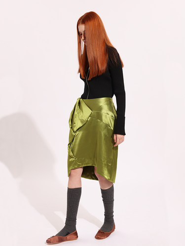 NEANT花苞型立裁结构半裙