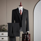 商务正装 新郎结婚西服三件套TZ560 男士 套装 TGH 珠边戗驳领西装