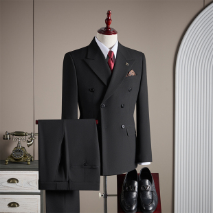 男士 新郎结婚西服套装 秋冬修身 商务休闲职业正装 TZ750 西装 TGH