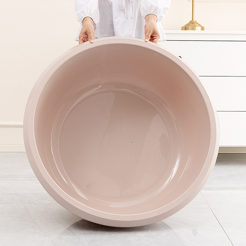 洗衣盆家用特大塑料脸盆洗漱盆子洗脚盆加厚加深儿童宝宝洗澡盆子