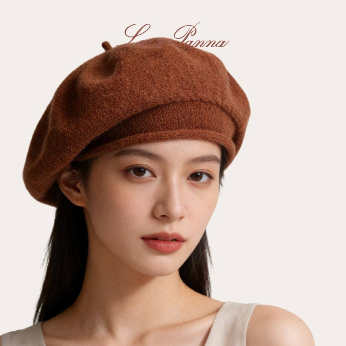 老钱风秋冬新款卷边针织贝雷帽日系纯色保暖画家帽大版蓓蕾帽,服饰配件/皮带/帽子/围巾,帽子,淘宝优惠券,粉丝福利购,淘宝优惠卷