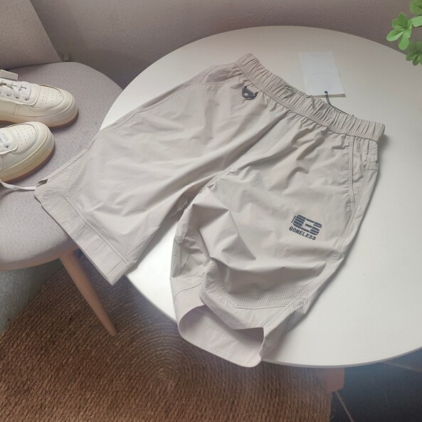 笑笑家 童装裤子 男童速干松紧腰运动短裤 五分裤 夏季青少年