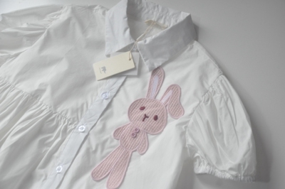 宽松衬衫裙连衣裙女童