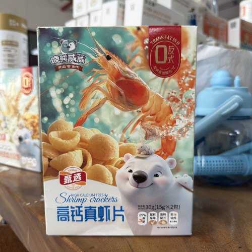 （超级88）晓熊威威高钙真虾片/虾条【G003】
