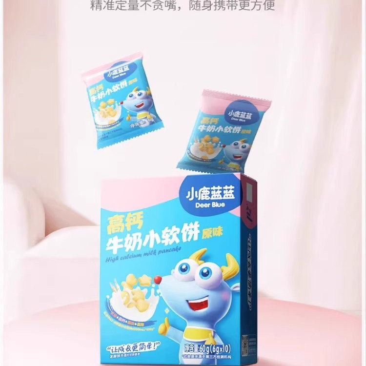 （年货狂欢）小鹿蓝蓝高钙牛奶小软棒含钙铁锌休闲健康营养小零食,婴童食品,宝宝饼干,淘宝优惠券,粉丝福利购,淘宝优惠卷