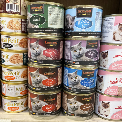德国小李子猫主食罐头长肉发腮