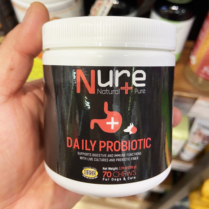 美国NURE宠物猫狗专用益生菌105g