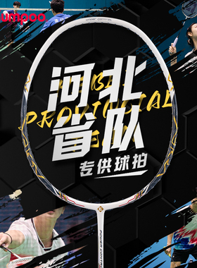熏风2300国伦羽毛球拍河北省队进攻型薰风全碳素4U中高级专业单拍