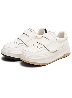 专柜正品天美意2025秋款女鞋厚底面包小白鞋运动休闲板鞋KB080CM5