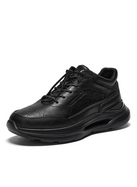 专柜正品拔佳2025冬新款男靴时装靴通勤户外休闲厚底低靴FFP01DD5