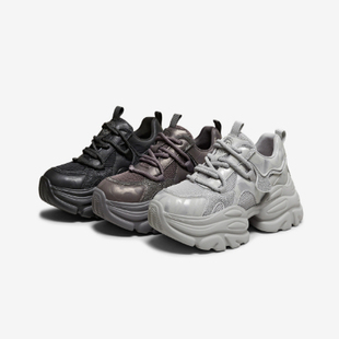 专柜正品他她2026春款女鞋加绒增高休闲鞋百搭运动老爹鞋CY213AM6