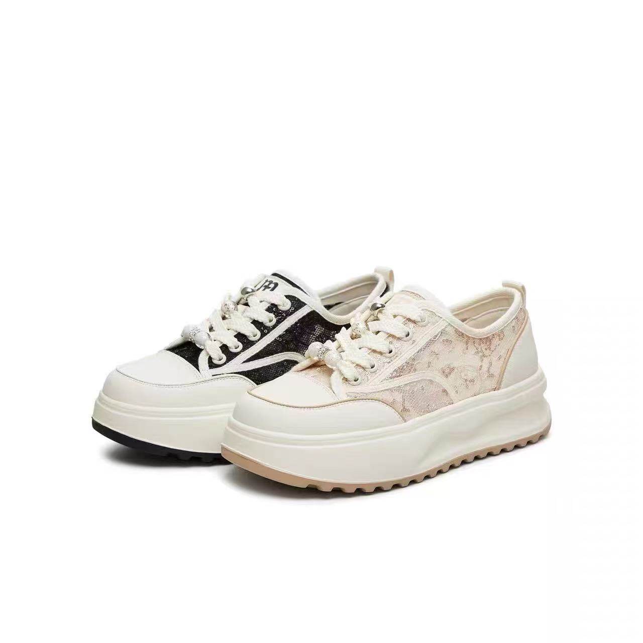 专柜正品天美意厚底增高透气小白鞋运动板鞋女2026春款BJ568BM6,女鞋,休闲板鞋,淘宝优惠券,粉丝福利购,淘宝优惠卷