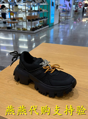 专柜正品思加图2025秋新款女鞋老爹鞋厚底透气运动休闲鞋ECE09CM5