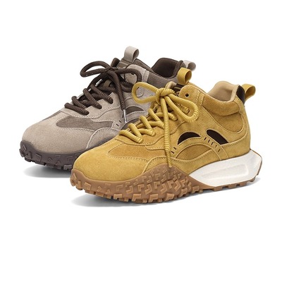 Senda/森达女鞋潮酷厚底高帮鞋