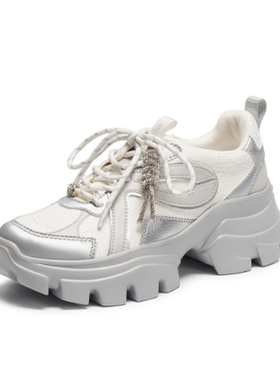 专柜正品思加图2026春新款女鞋星河蝴蝶老爹鞋运动休闲鞋ECE14AM6