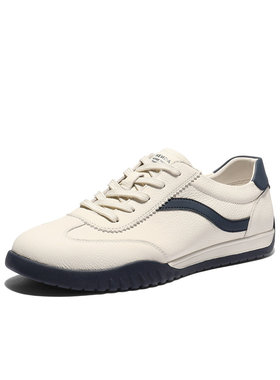 专柜正品森达2026春新款男鞋德训鞋平底休闲风跑步阿甘鞋K4209AM6