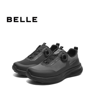 旋钮扣运动休闲鞋 专柜正品 内增高健步鞋 男鞋 A2048CM5 百丽2025秋款