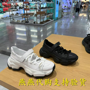 厚底单鞋 专柜正品 蝴蝶精灵玛丽珍鞋 女鞋 ECE80AA5 思加图2025春新款