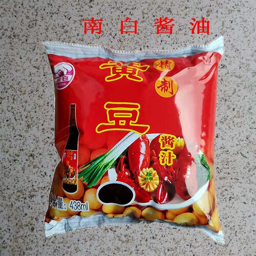 南白牌黄豆调味汁438ml5袋