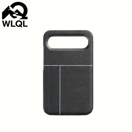 【 WLQL手机壳】简序线条肤感pc适用华为PuraXView手机壳新款Pura X View阔直板轻奢皮纹保护套全包防摔硬壳