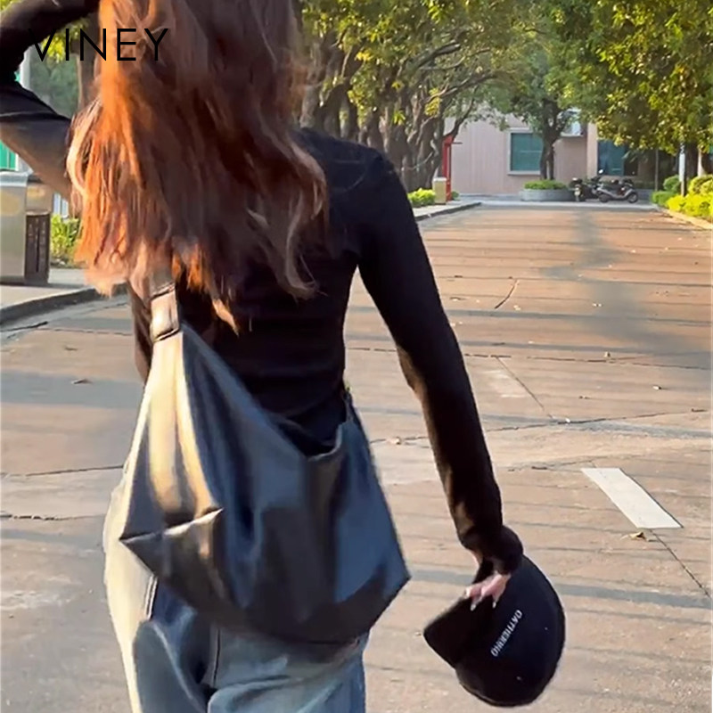 Viney托特包包女2025新款春夏高级感上课通勤大容量单肩斜挎女包