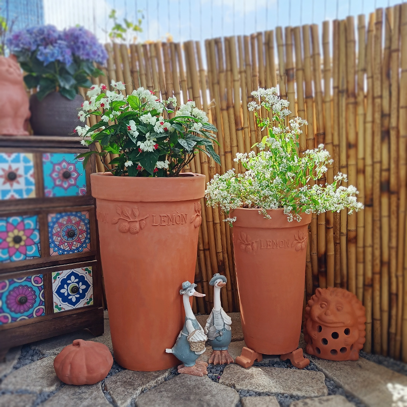 红陶庭院复古透气保湿