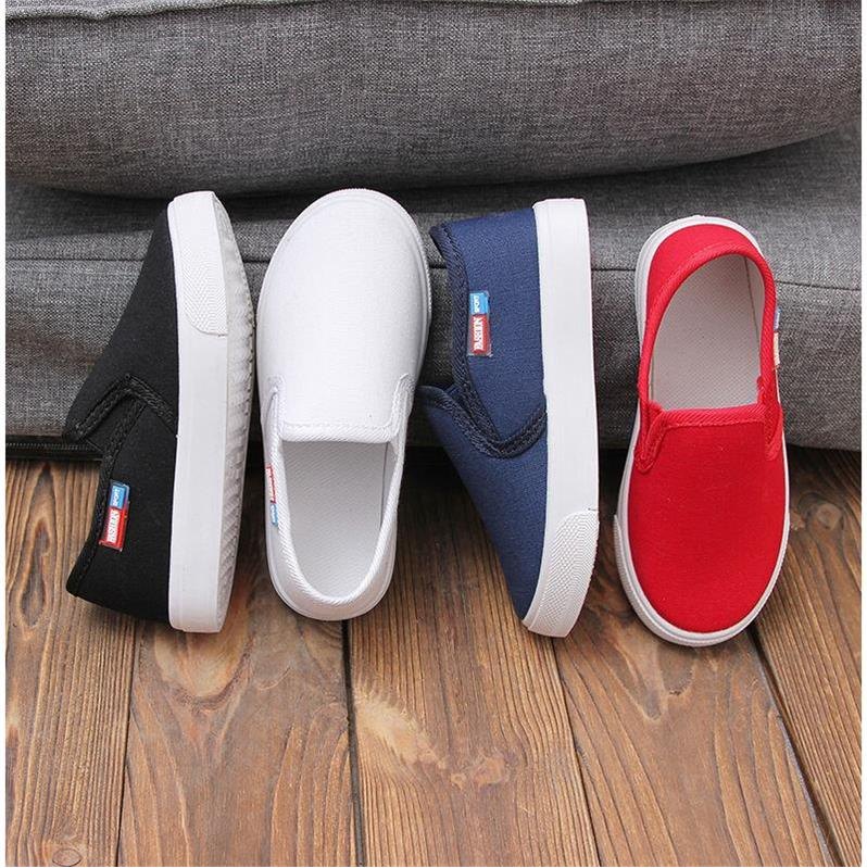 男童鞋帆布岁板女孩子学生