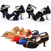 高跟鞋 华尔兹舞蹈鞋 摩登舞鞋 肚皮舞舞蹈鞋 女 交谊舞鞋 飞魅拉丁舞鞋