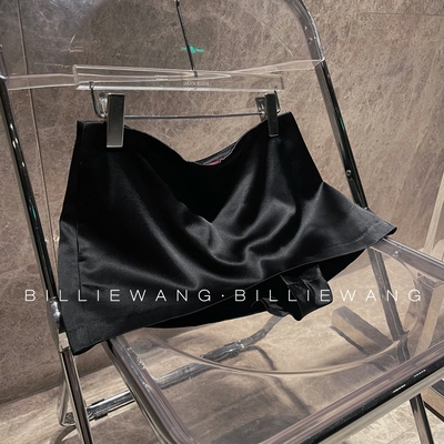 BW独立设计师典藏系列｜超越万物｜高级缎光醋酸插兜短裤半身裙