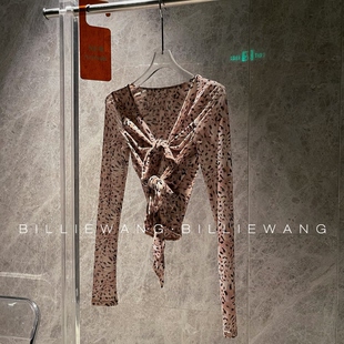 BW独立设计师高定系列｜小鹿纯欲网纱性感多穿长袖 上衣