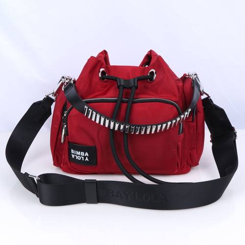 BIMBAYLOLA红色水桶包