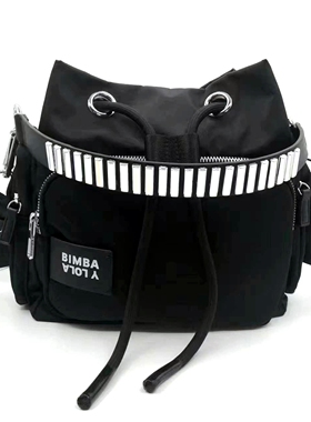 春季新款西班牙女士单肩斜挎包 字母大容量水桶包