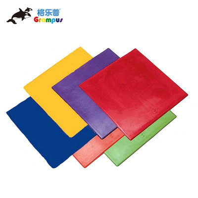 格乐普方形黄色圆形标志贴橙色标志物教学辅助类运动器材道具儿童