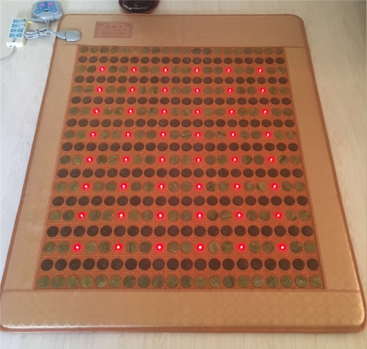 光子床垫加热保健玉石托玛琳床垫锗石沙发垫单人磁疗砭石美容床垫