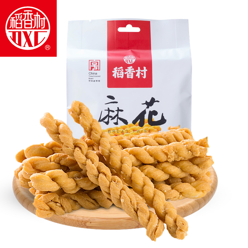 稻香村麻花120g/袋芝麻味奶油味中国味传统糕点|ruв категории закуски/орехи/специальность, пирожное/десерт, традиционные торты - от Buy2taobao.com для оказания профессиональной услуги покупки агента Taobao