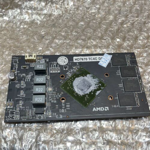 可维修HD 7670显卡 完好 无才无修无暗病议价
