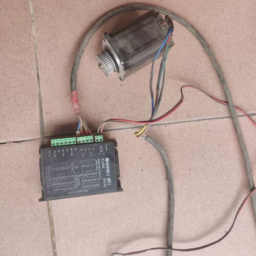 可维修57步进电机驱动器电机套装，SL2340驱动器，通电正常，功议
