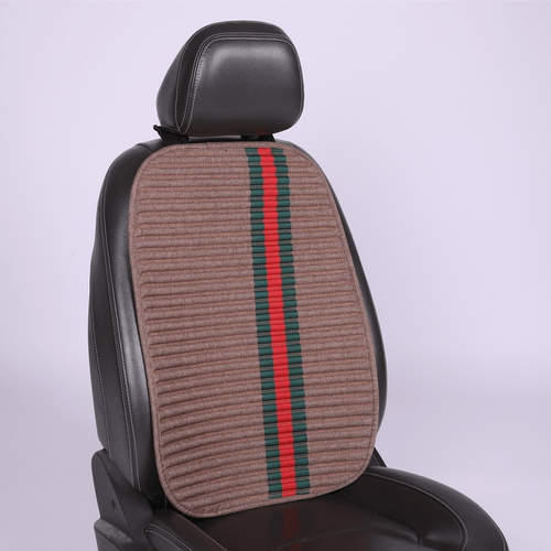 汽车腰靠亚麻透气单片椅背