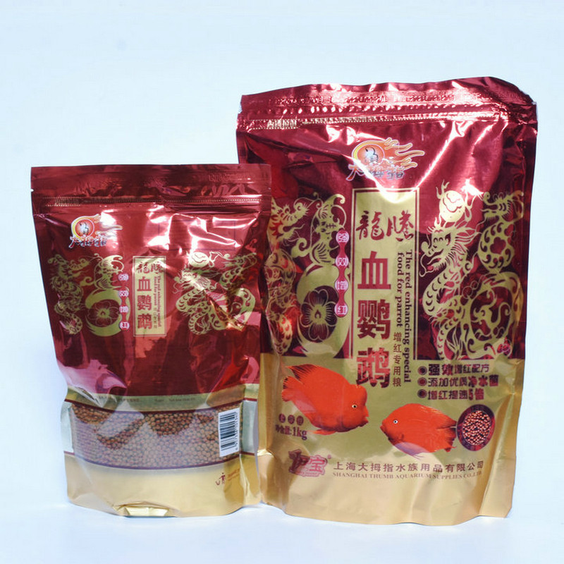大拇指鱼饲料水质袋装血鹦鹉