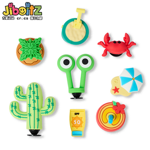 洞洞鞋配饰适配crocs配饰鞋花装饰扣趣味卡通3D立体鞋扣饰品鞋花