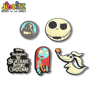 洞洞鞋配饰适配crocs配饰鞋花装饰扣夜光万圣节卡通鞋扣饰品鞋花