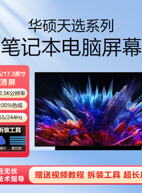 华硕飞行堡垒7/8/9天选1/2/3/4/5天选4Plus 5Por 6Por 笔记本屏幕