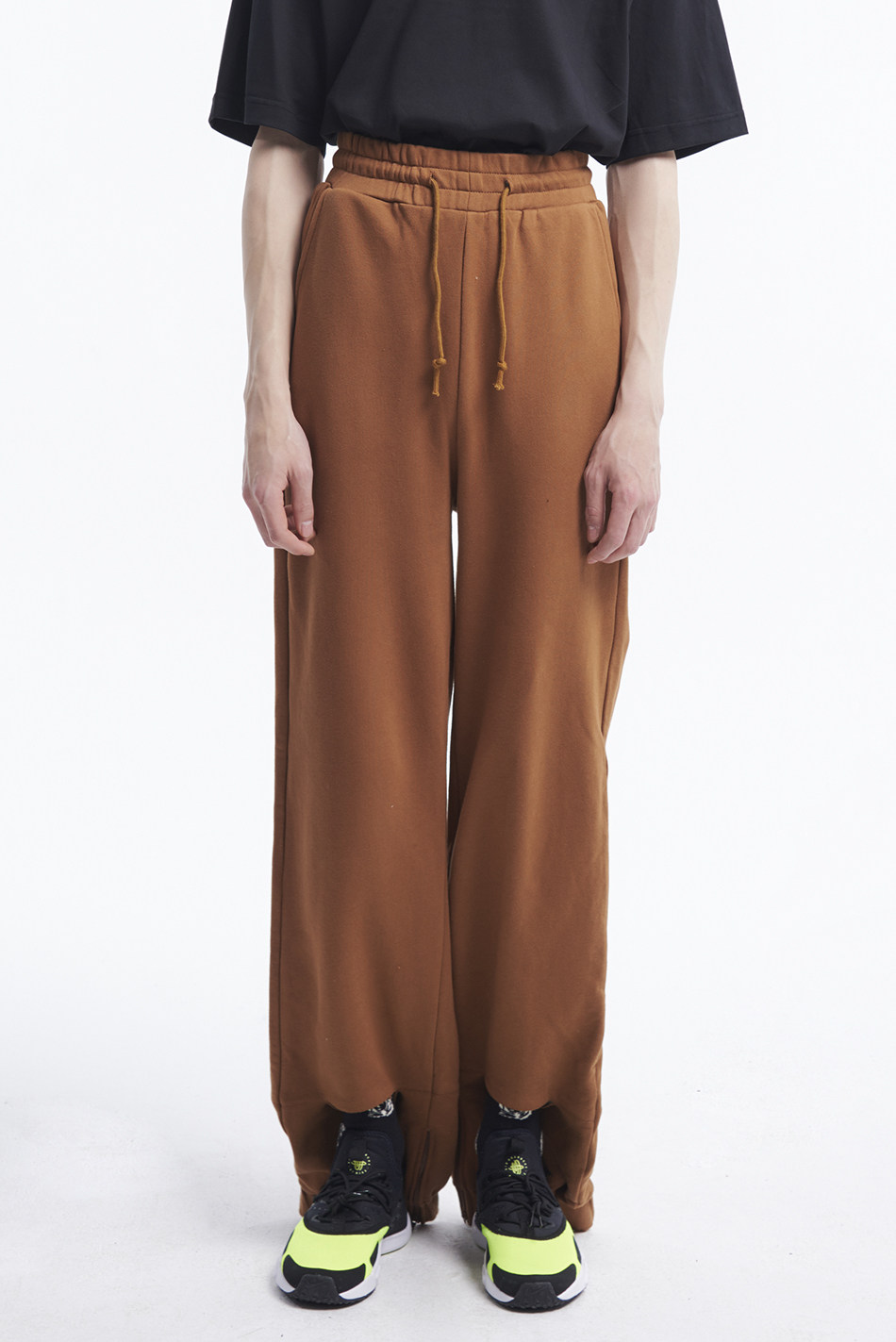 gushpsychic Brown Lounge Pants Coffee Multiple Worn Easy leisure time trousersin the Men's clothing, Casual pants  category - from Buy2taobao.com to provide professional Taobao agent buy service
