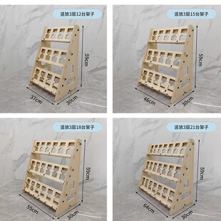 新品 桌面手机支架摆放架子竖放多台手机展示架40-60台