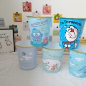 卡通卫生桶桌上可爱卧室ins超萌宿舍高颜值垃圾桶玉桂狗美乐蒂史