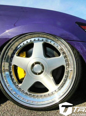 18寸19宽边改装轮毂爆龟抛边适用杰德高尔夫锐志凯美瑞A4L迈腾等