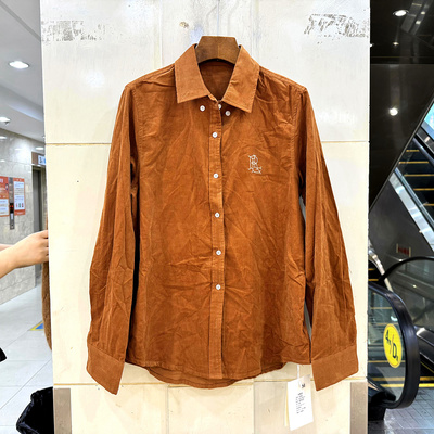 Amaini8723灯芯绒休闲衬衫