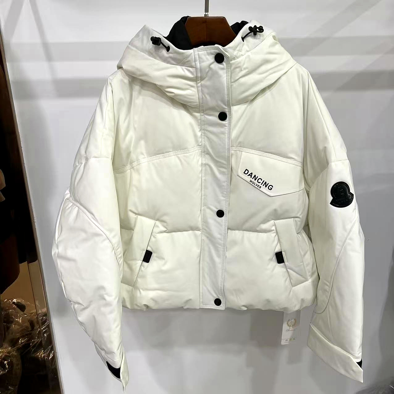 XY-Y86102连帽鹅绒羽绒服短