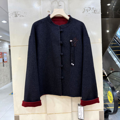 艾尔菲洋26A-C8626双面呢大衣