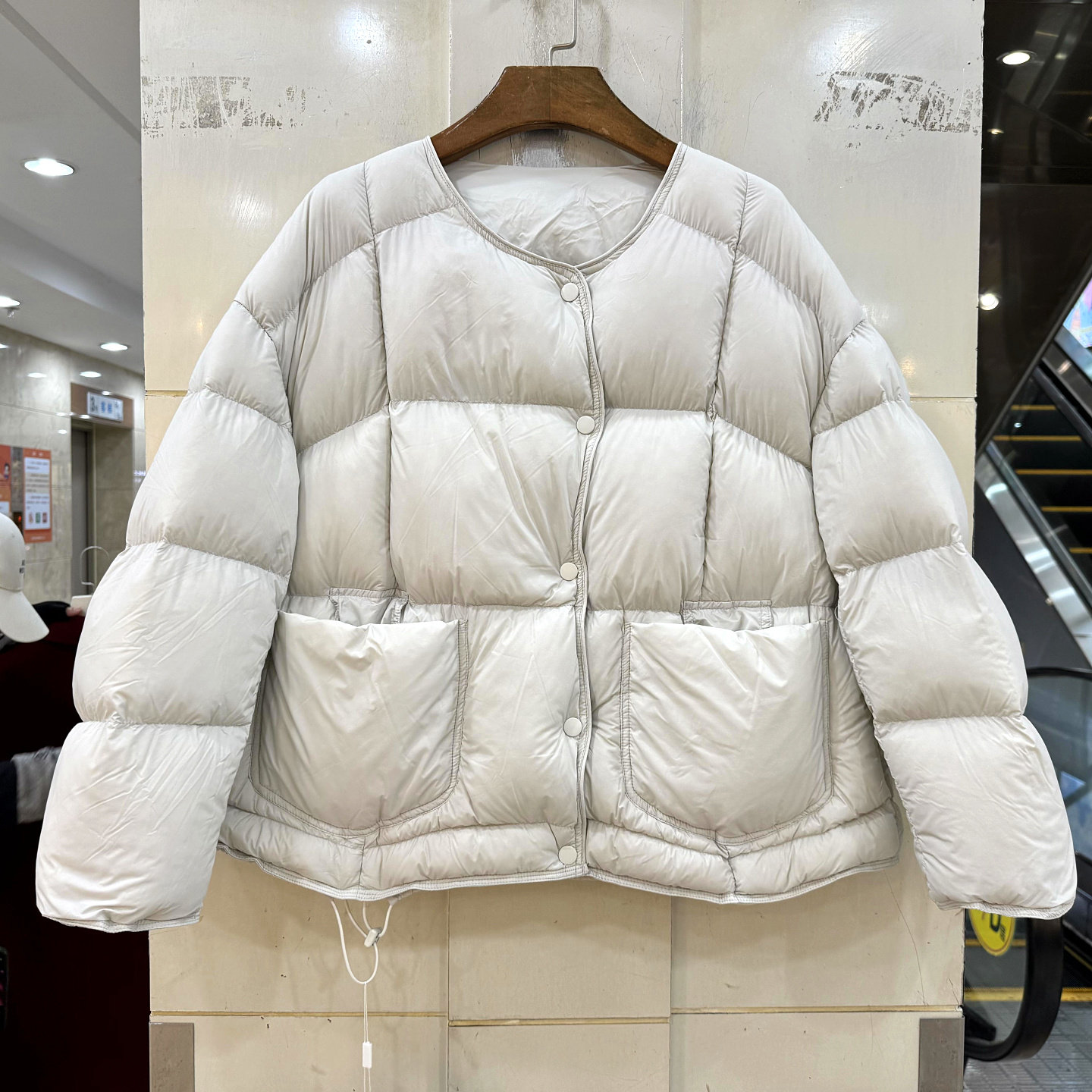 NJK823云朵泡芙加厚短装羽绒服